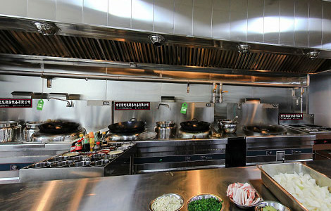 中餐廳廚房設備設計方案